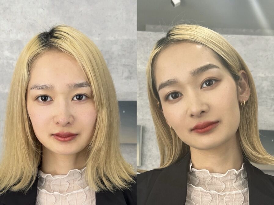 ビフォーアフター比較画像