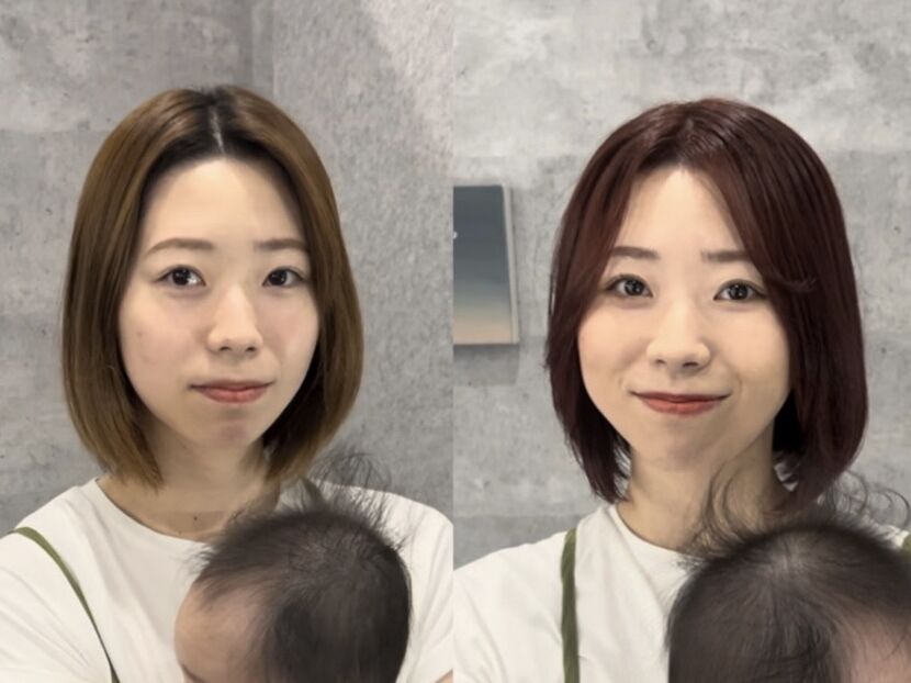 ビフォーアフター比較画像